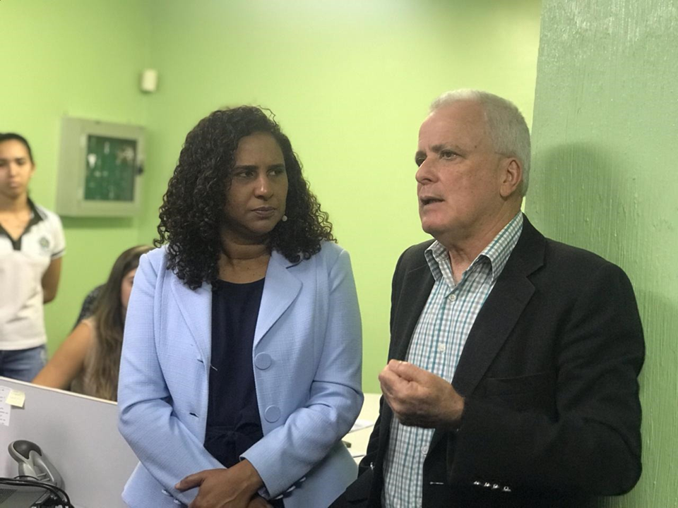Na Ceasa, Jaqueline e Rafael discutem ambiente humanizado, infraestrutura e logística
