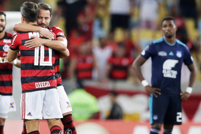 Flamengo e Emelec 1