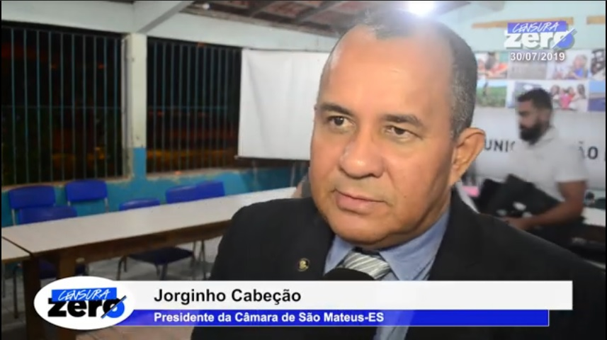 Jorginho reforça convite aos mateenses para audiência pública sobre Petrocity nesta sexta (2/08), no Sesc