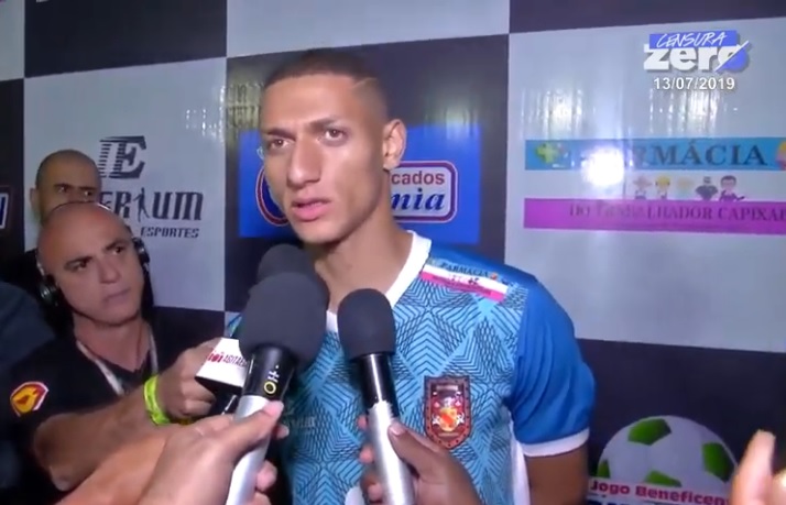 CENSURA ZERO entrevista Richarlison com show de imagens de jogo beneficente e festa do esporte em Nova Venécia