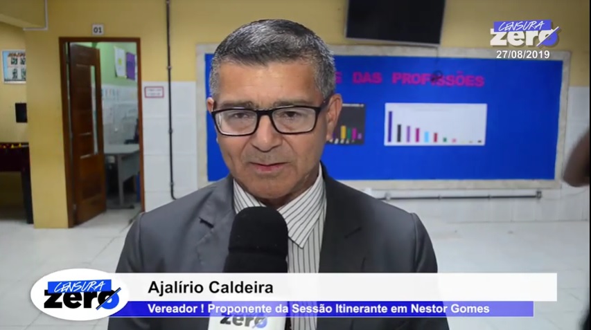Ao avaliar sessão itinerante, Ajalírio frisa aproximação da Câmara com a comunidade de Nestor Gomes