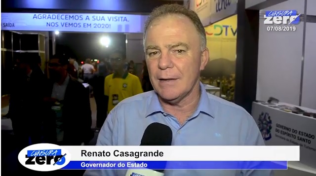 Governador Casagrande na Mecshow: ‘O gás será um instrumento grande do nosso desenvolvimento’