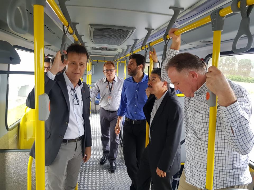 Parceria com sistema Transcol marca início da produção de ônibus urbanos da Marcopolo em São Mateus
