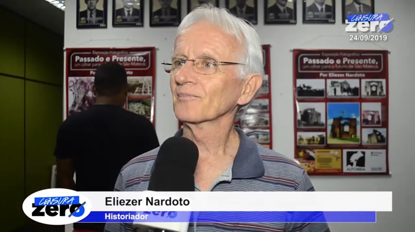Historiador Eliezer Nardoto lança exposição fotográfica itinerante em São Mateus