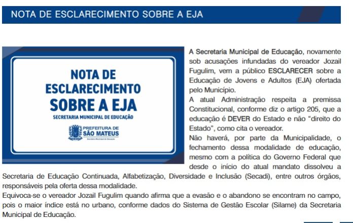 Nota PMSM sobre EJA 1