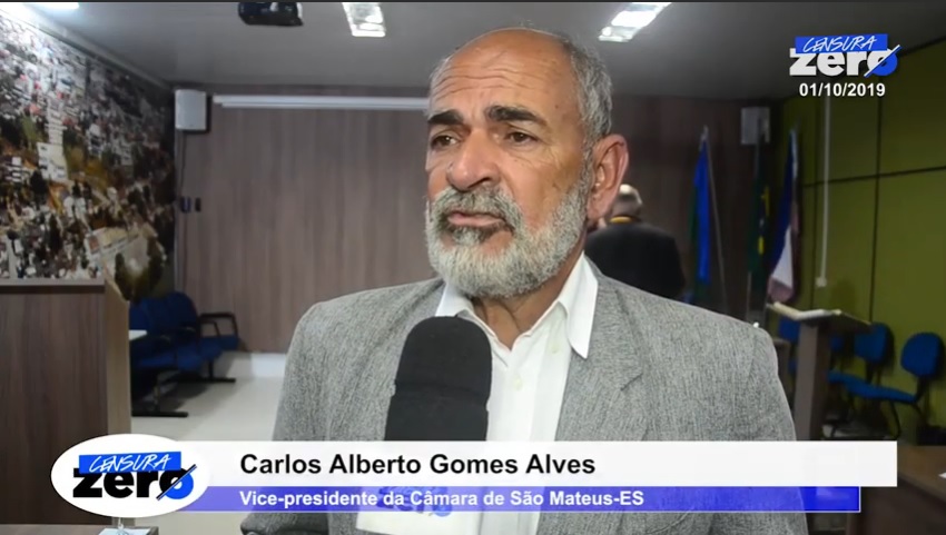 Eleições 2020: aprovado em 2º turno projeto que define 11 vagas na Câmara de São Mateus; Carlos Alberto comenta
