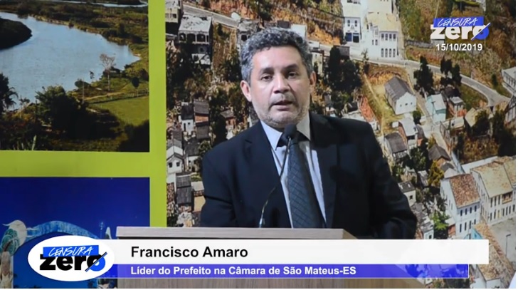 Amaro comenta julgamento de Daniel e explica abaixo-assinado de vereadores e associações de São Mateus