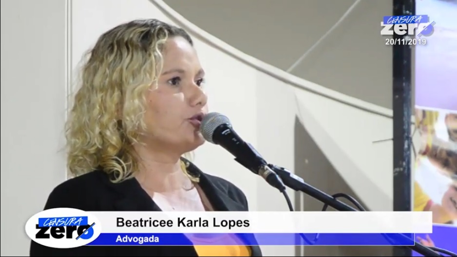 Prima de vítima da violência, Beatricee Lopes cobra atendimento a direito constitucional em audiência pública sobre segurança