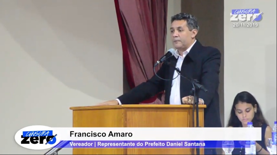 Representando o Prefeito, Amaro se esquiva das críticas sobre Guarda Municipal e pede ajuda a Casagrande para mais segurança