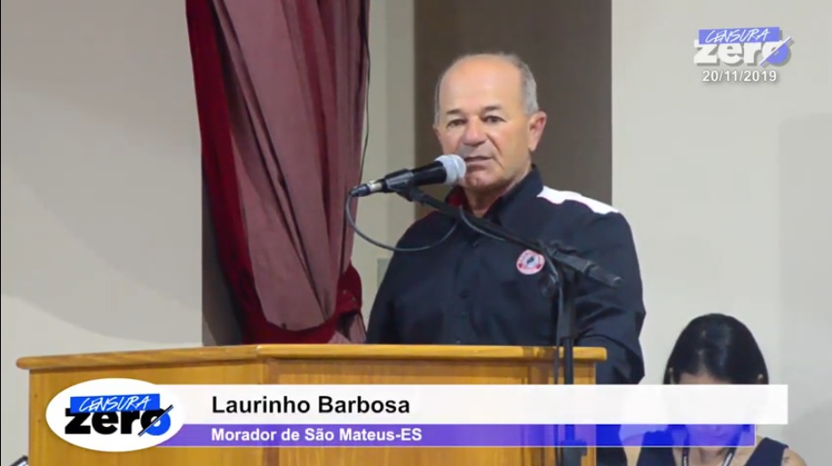 Em audiência pública, Laurinho sugere recursos e faz revelação sobre envolvido em crime no Centro de São Mateus