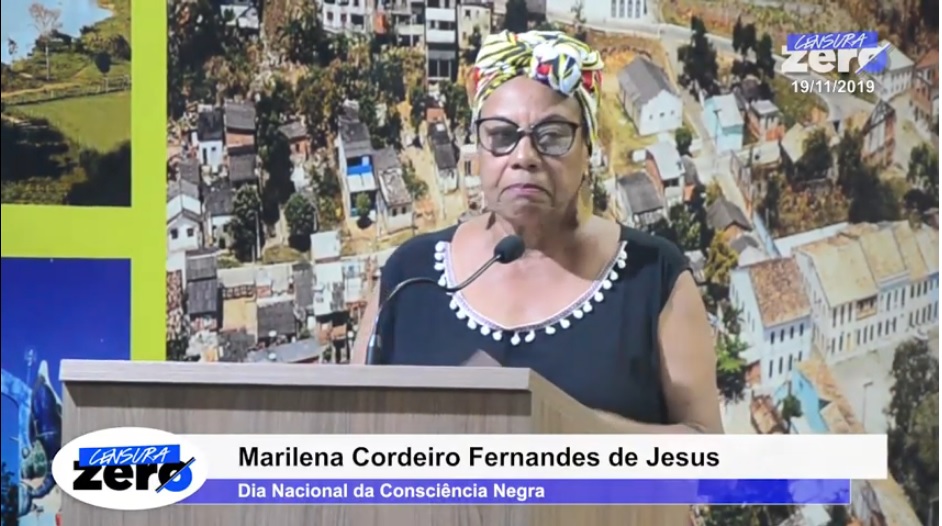 Na Câmara, professora Marilena Cordeiro ilustra Dia Nacional da Consciência Negra com história de superação e luta