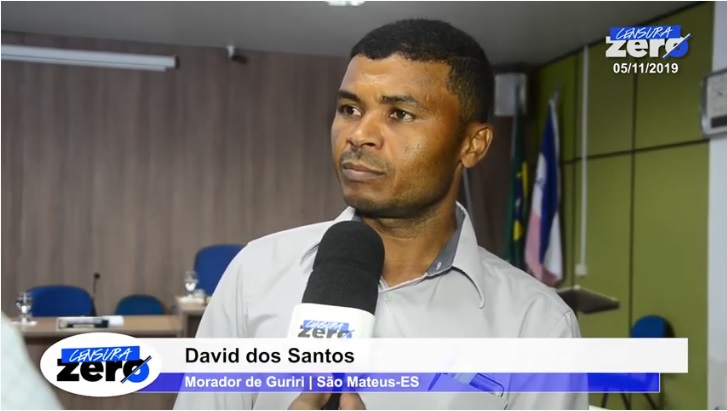 Ao participar de sessão da Câmara, morador de Guriri cobra ações eficazes para fim do caos na saúde em São Mateus