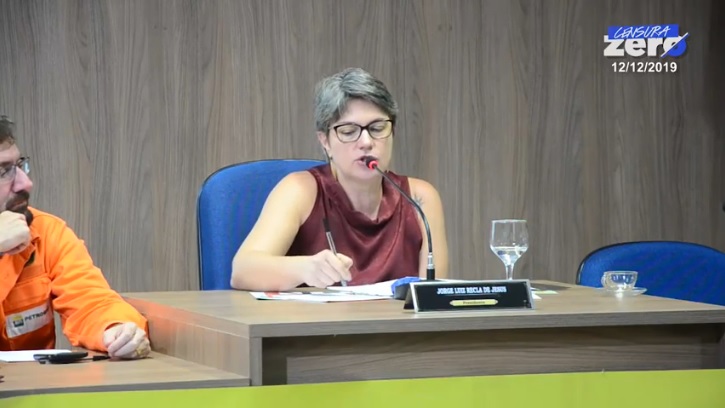 Em audiência pública, Jaciara prega busca do apoio popular para tentar reverter saída da Petrobras de São Mateus