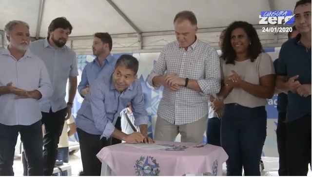 Freitas comemora ordens de serviço em Jaguaré e dá boa notícia sobre asfalto da estrada Fátima-Vila Valério