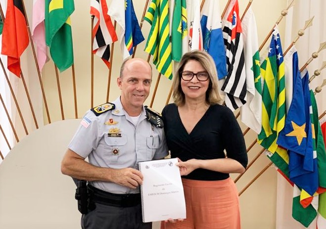 Após reunião com PM, Iracy confirma implantação de Escola Cívico-Militar em Montanha