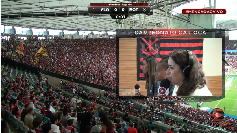 Flamengo 3 x 0 Botafogo pela Taça Rio, direto do Maracanã, na FLA TV