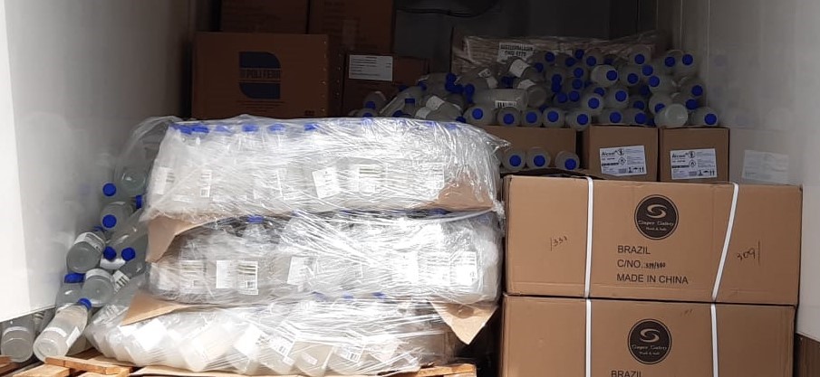 Governo do ES começa a distribuir mais de 1 milhão de EPIs e materiais de higienização para os 78 municípios capixabas