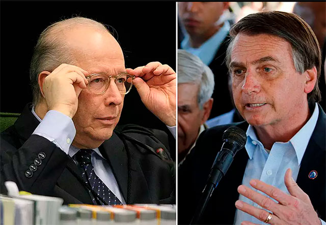 Celso de Mello notifica Bolsonaro sobre ação de impeachment no Supremo Tribunal Federal