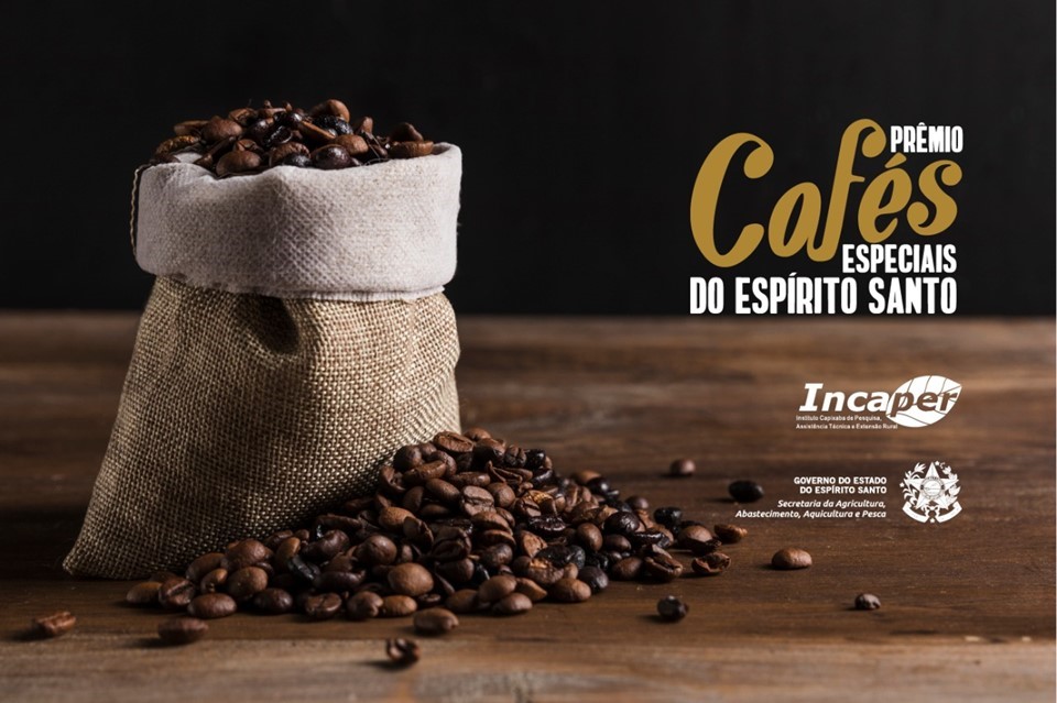 Inscrições abertas para o Prêmio Cafés Especiais do Espírito Santo; prazo vai até 20 de outubro