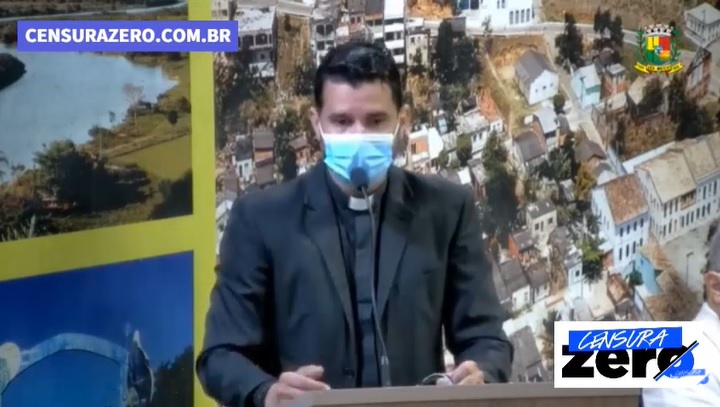 Padre Patric explica tema da Campanha da Fraternidade 2021 em participação na Câmara de São Mateus