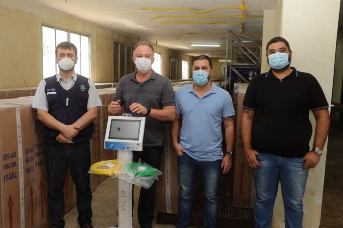 ES adquire 230 respiradores pulmonares para expansão de leitos