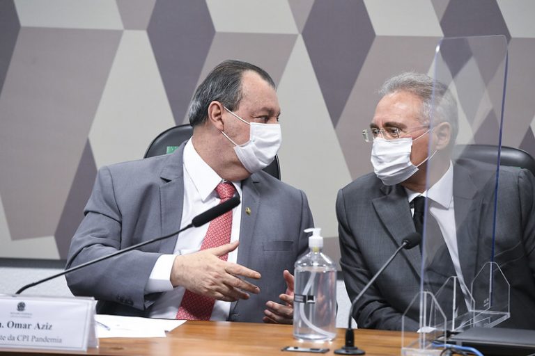 Aziz pede a Renan relatório preliminar de 30 dias da CPI da Covid-19