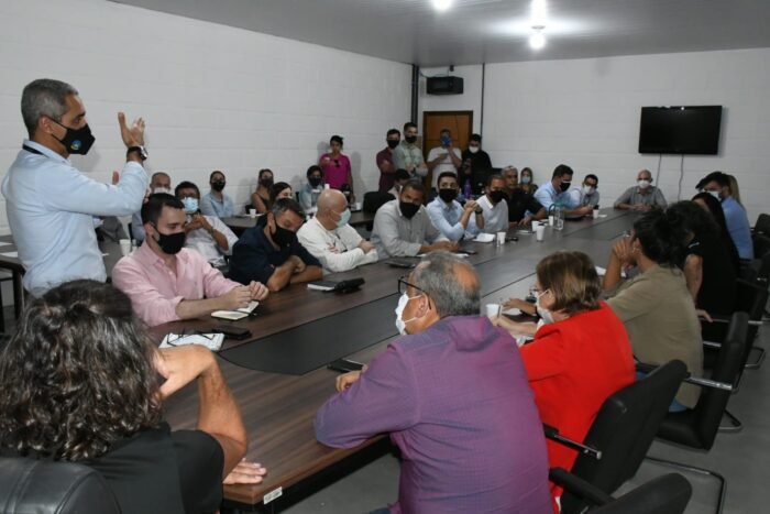 Assessores do Presidente Bolsonaro e do Prefeito Daniel definem detalhes da visita desta sexta-feira (11/06)