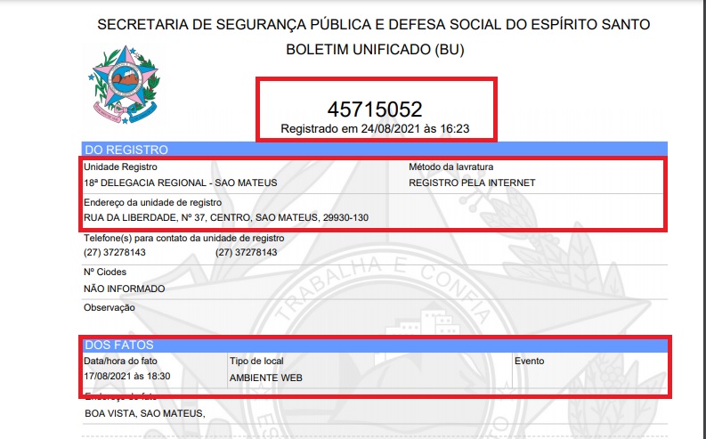SÃO MATEUS SEM LEI – Polícia Civil é acionada novamente contra adulteração de documentos da Câmara Municipal por gabinete do ódio com apoio de 6 vereadores