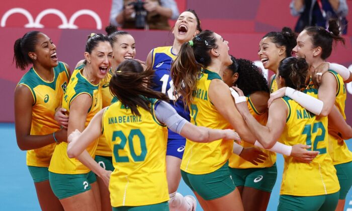 TÓQUIO – Brasil bate Coreia do Sul e pega EUA na final do vôlei feminino