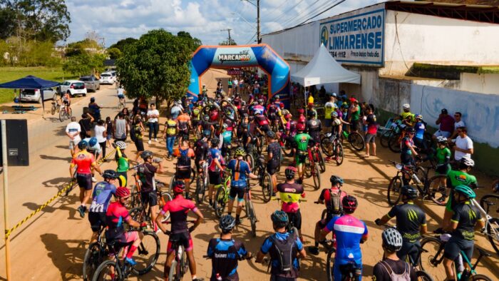 Pedro Canário comemora sucesso de etapa da Copa Norte de Mountain Bike, com mais de 300 ciclistas