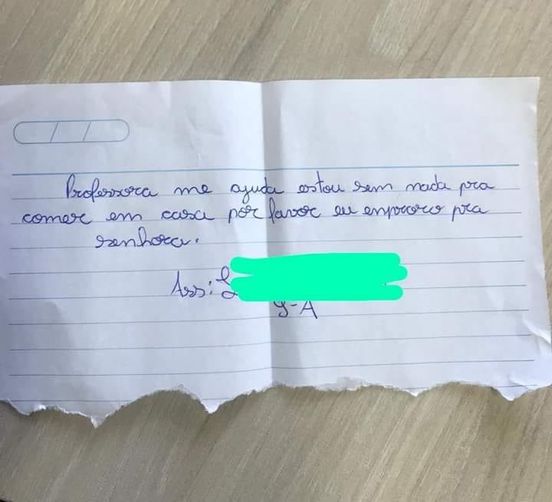 COLUNA DO GRÊIS – Um bilhete comovente!