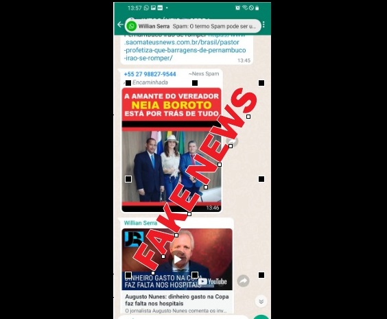 “P*TA, AMANTE E GOLPISTA” -Daniel ordena gabinete do ódio a achincalhar mulheres em São Mateus; prefeito apela a criminosos para evitar protesto pró-impeachment na quarta (19/01)