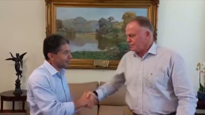 VÍDEO – Casagrande e Freitas anunciam edital para construção do novo ‘Roberto Silvares’ e cerimônia em São Mateus dia 14/04