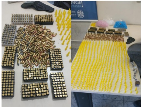 PERIFERIA DE SÃO MATEUS – PM intercepta traficante com apreensão de drogas e grande quantidade de munições