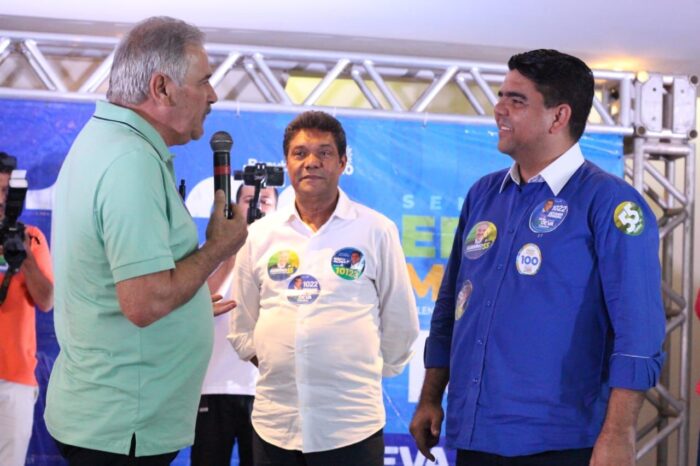 Guerino prestigia lançamento das candidaturas de Devanir (deputado federal) e Bispo Alves (deputado estadual) em Linhares