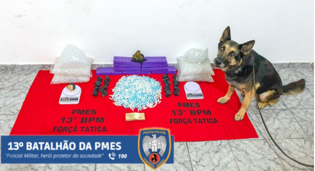 EX-SUBSECRETÁRIO – PM divulga foto de drogas apreendidas na casa de ex-integrante da gestão Daniel