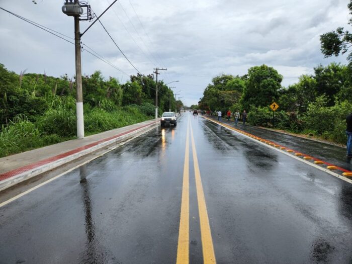 Casagrande inaugura primeira etapa das obras de rodovia em Guarapari
