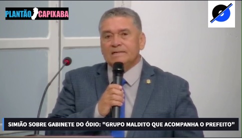 Vereador Simião sobre o gabinete do ódio: “grupo maldito que acompanha o prefeito [Daniel]”