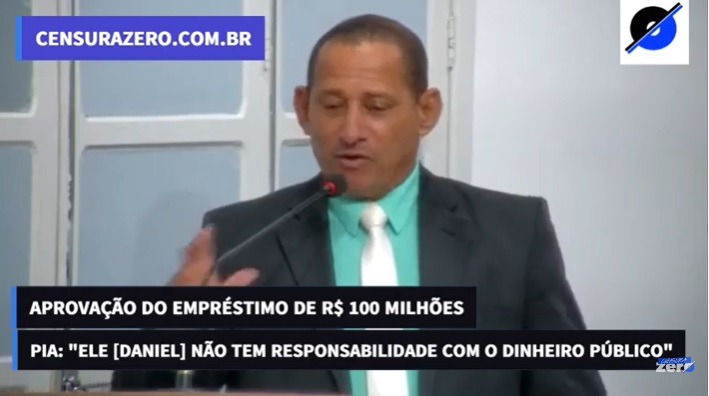 Pia contra empréstimo de 100 milhões: “Ele [Daniel] não tem responsabilidade com o dinheiro público”