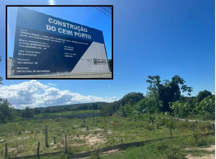 VÍDEO – Paulo Fundão denuncia: matagal em vez de Ceim no Porto; Daniel ‘torra’ mais de R$ 2 milhões e não entregará obra prometida para junho de 2023