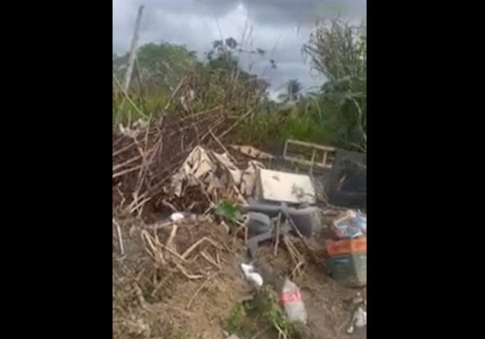 Ação mal feita da Prefeitura de São Mateus causa reclamação no Bairro Morada do Lago; moradores pedem lixeiras