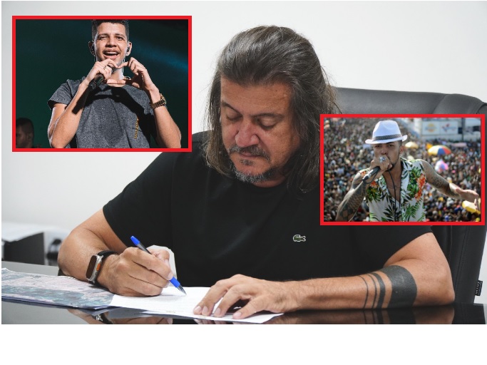 SOCORRO, CASAGRANDE! Perto de cortar tíquete alimentação dos servidores alegando “dificuldades orçamentárias”, Prefeito da$ Fe$ta$ Milionária$ confirma mais 2 shows para setembro por R$ 270 mil; gastança com atrações nacionais já bate casa de R$ 1 milhão e lideranças apelam para governador: “Só resta ele para colocar juízo na cabeça de Daniel!”