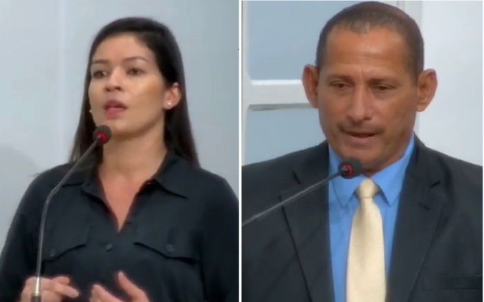 TRETA NA CÂMARA – Pia questiona Marília sobre parentes na Prefeitura e secretária reage, fazendo menção a Polícia e Conselho Tutelar; veja vídeo