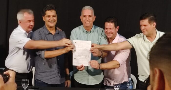 Em festa com Ricardo Ferraço e Tião Pelaes, Lastênio Cardoso retorna ao MDB para concorrer à reeleição em Baixo Guandu