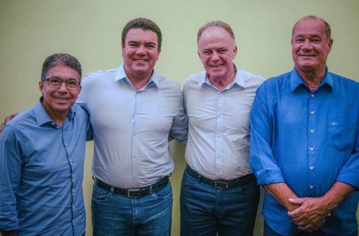 ELEIÇÕES 2024 – Governador Casagrande declara apoio a Carlinhos Lyrio e Ferreira Júnior em São Mateus