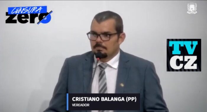 COM A PALAVRA, O MP ELEITORAL! – Em sessão transmitida na TV aberta, vereador Balanga pede votos para ele, em São Mateus, e até para candidato de Cariacica