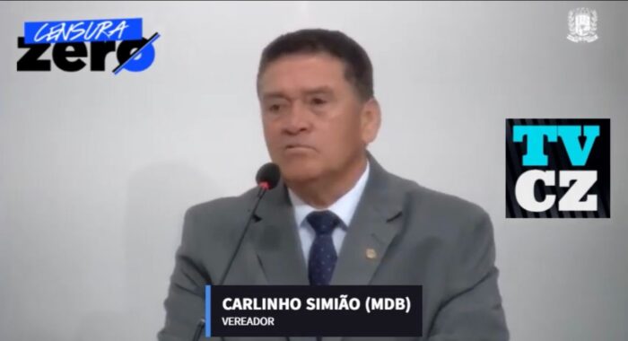 ELEIÇÕES 2024 – Em São Mateus, Carlinho Simião pede votos para reeleição em sessão transmitida na TV aberta e cita Isamara