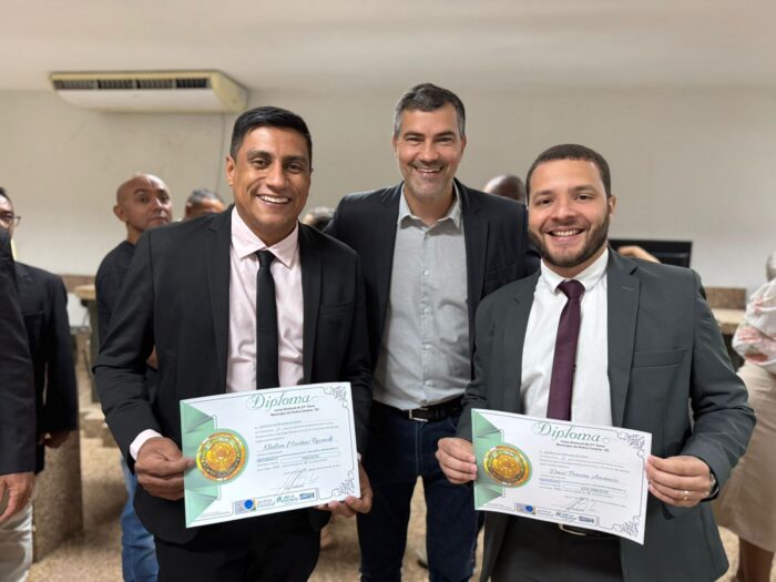 Kleilson, Dênis e Vereadores são diplomados Pedro Canário