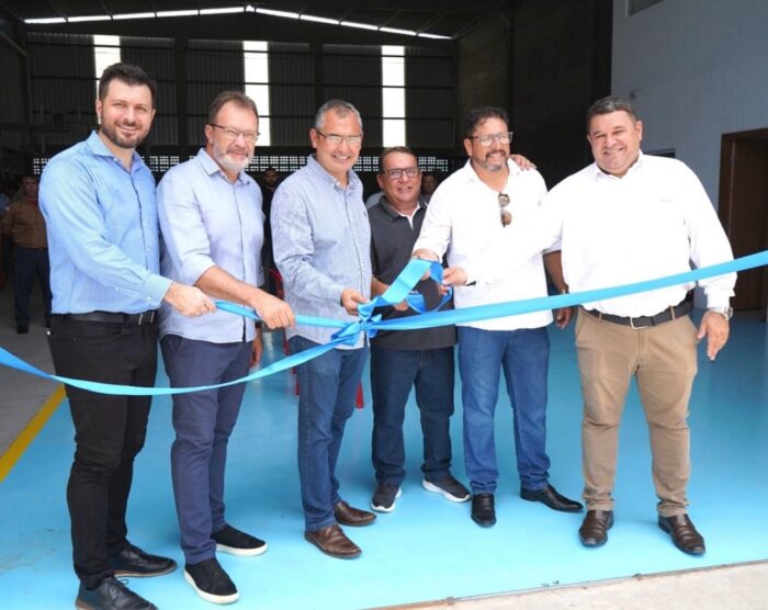 Marcus da Cozivip inaugura empresa da cadeia de produção da Marcopolo: “trabalho para progresso e inovação”