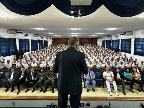 Aula Magna dá início ao curso de formação da 3ª turma de novos policiais penais no ES